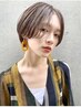 カット+クレンジングシャンプー￥7150→￥6500［池袋駅/ショートボブ/ボブ］