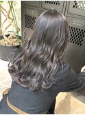 グレージュカラー透明感カラーくすみカラー暗髪カラーブリーチ