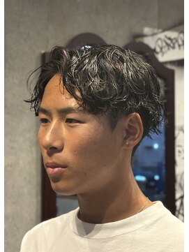 エルエー バーバーショップ 草津店(L.A BARBERSHOP) 【店長橋本】波巻きパーマ