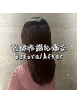 エノア 青山(ENORE) 乾かすだけでしっとりまとまるウル艶縮毛矯正!(飯田)