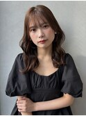 韓国ロング×艶ブラウン
