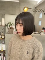 ヘアーサロン トランク(TRUNK) タッセルカット　ミニボブ