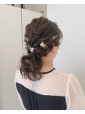 お呼ばれヘアセット