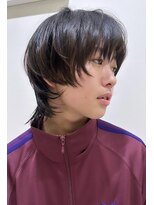 ピークアブー 表参道(PEEK-A-BOO)&nbsp;ニュアンスパーマ　メンズパーマ　レイヤー　マッシュショート