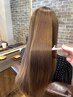 1番人気【髪質改善ロイヤルトリートメント】＋艶髪カラー＋cut￥28600→16500