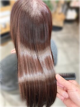 サンテ 東神奈川(Sante) 髪質改善カラー/チェリーピンク[横浜/東神奈川/髪質改善カラー]