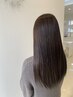 カット＋ボリュームダウン縮毛矯正＋復元トリートメント 25500円→20400円