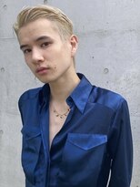 サイン メンズ 表参道(SIGN men's) ダブルカラーダウンパーマフェザーショートツーブロック
