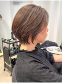 大人のショートスタイル【カット×イルミナカラー】