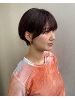 エアー 青山(AIR) 丸みショートシースルーバングくびれショートボブミニボブ