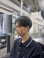 クロムトウキョウ ザ バーバー ネオン 新宿店(CHROM TOKYO the Barber ne/on) メンズカラーシルバーグレー