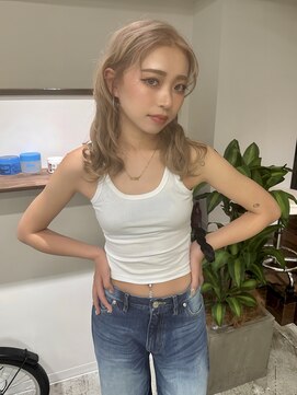 メゾン 心斎橋店(Maison) 仕上げまで可愛くミルクティーベージュ♪