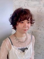 バンビ ミムデオム(BAMBI MIMU de HOMME)&nbsp;ショートウルフパーマ