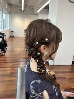 グランルッソ 岡山駅前(GRAN LUSSO)&nbsp;・全方向可愛いサイドアレンジ(8/30)