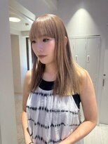 アイコン 博多(ICON.)&nbsp;ブロンドベージュ/切りっぱなし/ハイトーン