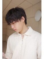 エコーズ(echo's)&nbsp;シャドウパーマ×ナチュラルショートマッシュ