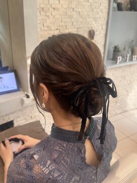ヴィサージュプラス(VISAGE plus) お呼ばれヘアアレンジ♪