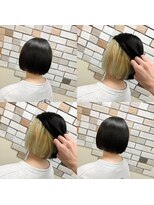 ジーアンドジー(G&G)&nbsp;ハーフ縮毛矯正インナーブリーチ