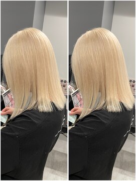 ローリン(Rolling) 【Motoki】　10代/ミディアム/ブロンド/天神大名