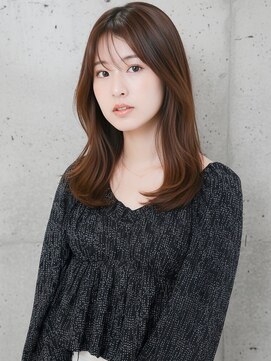 ナチュラルブラウン/セミロング