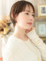 カバーヘア ブリス 北浦和(COVER HAIR bliss)&nbsp;シールスルー前髪ミニボブレイヤーショートh4北浦和20代30代40代