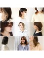 ディスイズザヘアドットオー 仙台一番町(This_is_the_hair.0) モデルや芸能人のお客様からも大人気なボブショート!