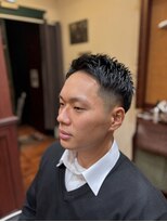 ブロートーキョー(BroTokyo)&nbsp;MEN'Sツーブロックスタイルメンズバーバーカット
