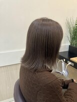 カール 鶴川店(K：R)&nbsp;レイヤーボブ美髪くびれワンカールシルキーベージュ