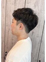 ヘアーリゾートノーブル(Hair Resort Noble) 【メンズショート】ツーブロックビジネススタイル爽やか
