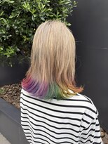 シャインヘアフラッペ 新百合ヶ丘2号店(Shine hair frappe)&nbsp;レインボーカラー
