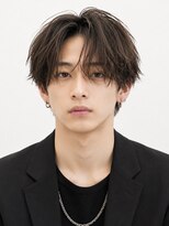 エイド 本店(aid)&nbsp;ニュアンスアップバングメンズショート色気コンマバング眉毛渋谷