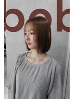 フランチェスカドットボブ(francesca.bob)&nbsp;パールベージュ×切りっぱなしボブ