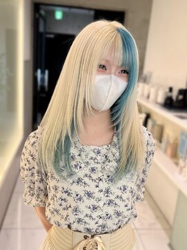 スウィープ 平尾(sweep) デザインカラー×レイヤーカット(髪質改善カラー)