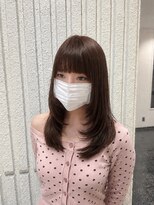 ネオリーブカップ 町田店(Neolive capu) もかブラウン×レイヤーカット