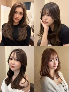 エリス ナンバ(Eliss Namba)の写真/《絶対盛れる》顔周りカット/レイヤーカット/ハッシュカット≫が得意♪肌盛れカラー/髪質改善ストレートも