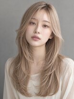 トリニティ(trinity)&nbsp;ブリーチ×髪質改善　大人ペールベージュ【豊見城】