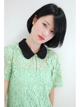 サロンボンジュール(salon Bonjour) Bonjour!  【おしゃれ黒髪ボブ】A