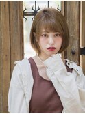 扱いやすいシンプルボブ