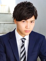 メンズ　社会人　ビジネス　髪型