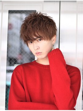 メンズフィール 南森町(MENS FEEL) 【韓流マッシュ】束感ヘア☆スリークショート抜け感ツーブロック