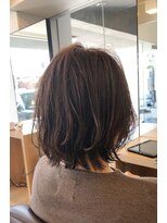 サロン マーニ(salon m ni)&nbsp;ウルフボブ×デジタルパーマ