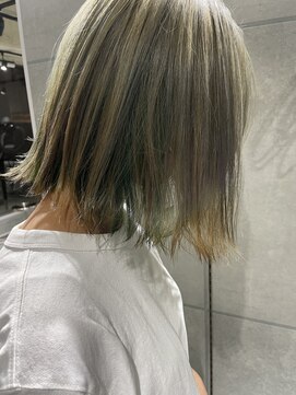 ジンジャー(GINGER) ハイトーン×インナー×グリーン