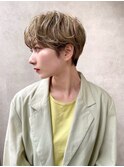 ふわっとお洒落なスウィングショート*