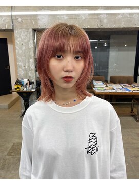 ガタカ(GATTACA) beige pink beige.