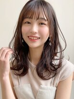 トゥーナ 表参道(tona) 小顔カット・外ハネボブ・くびれヘア・ペールベージュ