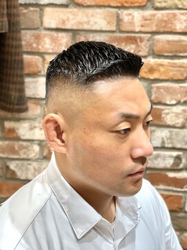 ヒロギンザバーバーショップ 丸の内店(HIRO GINZA BARBER SHOP) クルーカット×フェードカット【東京/丸の内/バーバー】
