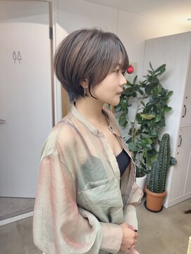 サンドシーン(sand scene) 20代30代40代原宿表参道駅/ショートボブ/インナーカラー/ハイラ