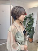 20代30代40代原宿表参道駅/ショートボブ/インナーカラー/ハイラ