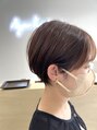 アグ ヘアー ココット 島根松江店(Agu hair cocot)&nbsp;おさまりのいいタイトなショート。スタイリングがとても楽です♪