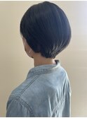 丸みショートボブ